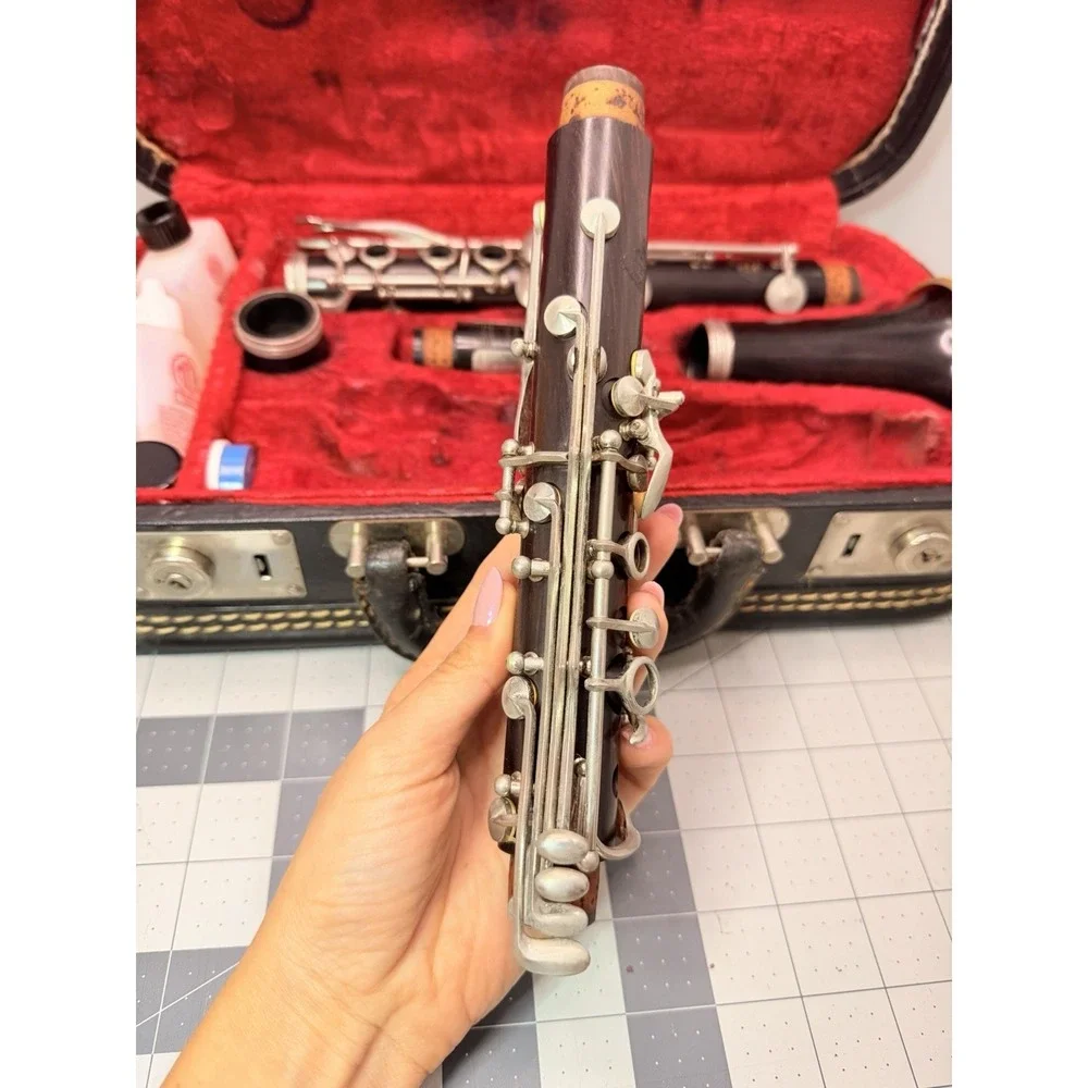 Evette Paris by Buffet Crampon Wood Bb Clarinet France Case D6384
